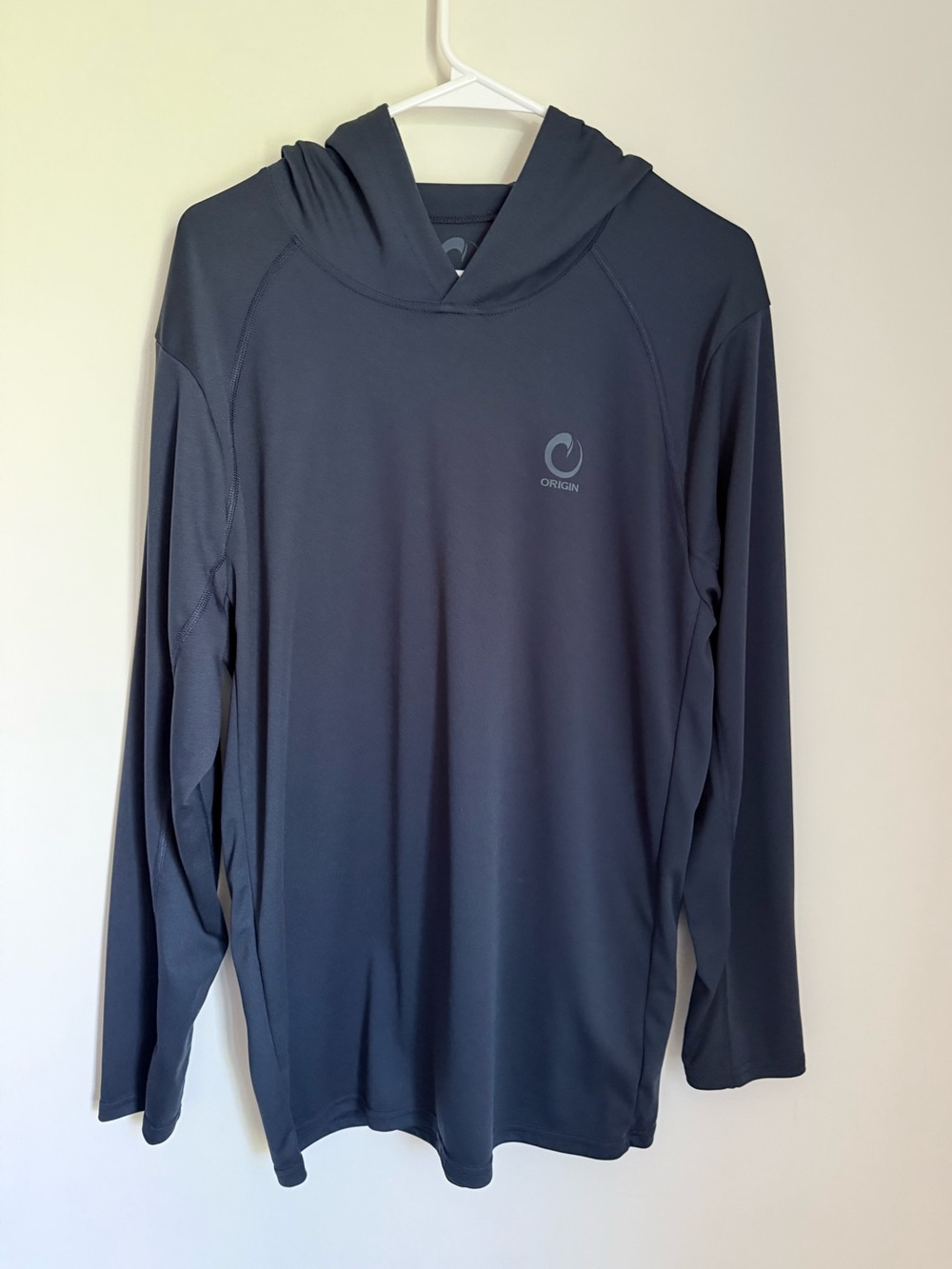 Men’s Made in USA Origin Performance Hooded Long Sleeve in Navy